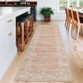 thumbnail image 1 of HOMERRY Runner Rug 2' x 6' Washable Modern Floral Hallway Runner Carpet for Doorway Bedside, Pink, 1 of 7