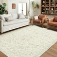 thumbnail image 1 of HOMERRY Washable Area Rug 5' x 7' Vintage Floral Area Rug for Living Room Bedroom Non-Slip Accent Rug, Green, 1 of 7