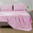 HOMES PERCEPTION 100 Cotton Jersey Sheets Full, 4pcs Jersey Knit