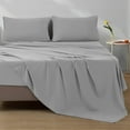 HOMES PERCEPTION 4pcs 100 Cotton Jersey Queen Sheets with Deep Pocket
