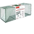 thumbnail image 1 of HOMESTEAD 32 Inch Live Animal Trap - Specialized for Raccoons, Opossums, Groundhogs, Skunks, Feral Cats, Squirrels - Humane Way Catch & Release Animal Trap, 1 of 9