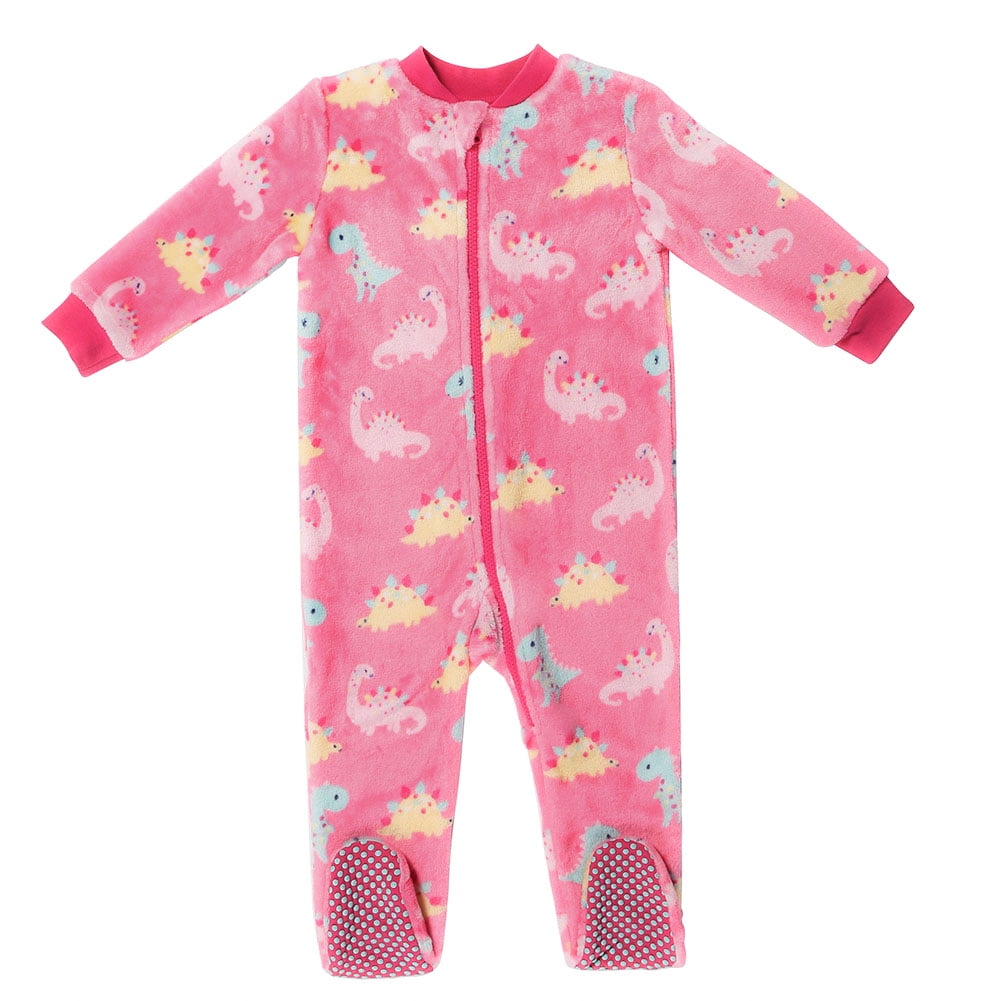 HOMESWEE Baby and Toddler Girl's Boy's NonSlip Fleece Footed Pajamas