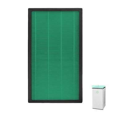 HOMETIMES KXY550 Replacement Filter Compatible with AIRPLUS KXY550 Air Purifier, 1 Pack Activated Carbon Filter Original Air Purifier Filter Replacement(1 Pack & Green)