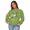 thumbnail image 1 of Arizona Cute State Flower Souvenir Women Crewneck Sweatshirt Brisco Brands 2X, 1 of 2