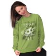thumbnail image 1 of Delaware Cute State Flower Souvenir Women Crewneck Sweatshirt Brisco Brands L, 1 of 2
