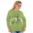 thumbnail image 1 of Missouri Cute State Flower Souvenir Women Crewneck Sweatshirt Brisco Brands X, 1 of 2