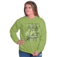 thumbnail image 1 of Oregon Cute State Flower Souvenir Women Crewneck Sweatshirt Brisco Brands S, 1 of 2