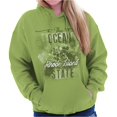 thumbnail image 1 of Rhode Island RI State Flower Souvenir Hoodie Sweatshirt Women Brisco Brands 4X, 1 of 9