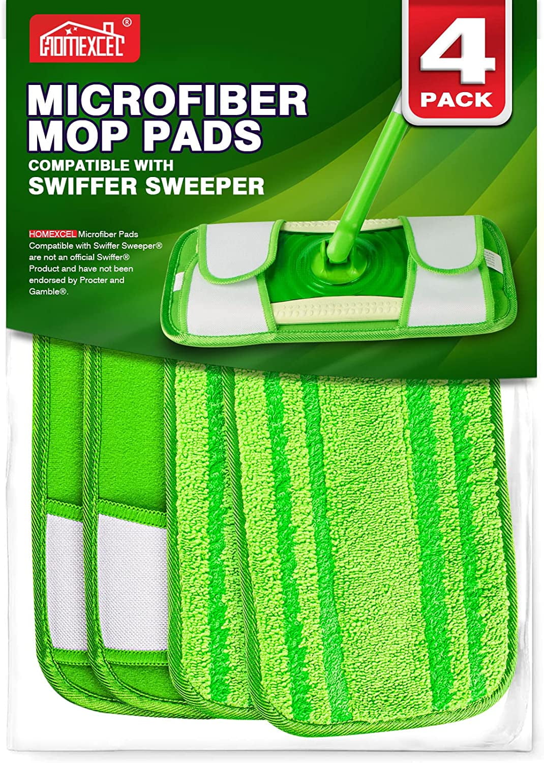 Mop Pads Swiffer Wet Jet Reusable Eco Friendly Handmade Washable