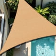 thumbnail image 1 of HOMEYA 12'x 12'x 12'Triangle Sun Shade Sail Canopy,98% UV Block 420D Oxford Waterproof Sunshade,Durable Canopy Awning Shelter for Outdoor Patio Garden Backyard, 1 of 7