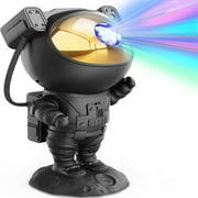 HOMEYA Astronaut Galaxy Projector Night Light,Star Nebula Projector Light with Timer,360 Space Buddy Projector with Remote Control,Gifts for Kids