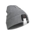 thumbnail image 1 of HOMEYA Beanie Hat with Light Built in,Rechargeable Winter Warm Knitted Headlamp Caps,Gift for Men Dads Husband,Gray, 1 of 8