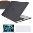 thumbnail image 1 of HOMEYA Compatible with MacBook Air 13 inch Case, 2025-2022 M4 A3240 M3 A3113 M2 A2681 Hard Shell Case&Keyboard Skin Cover&Screen Protector, Matte Black, 1 of 9