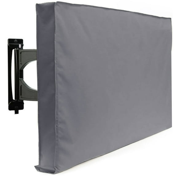 HOMEYA Outdoor TV Cover 60-65 Inch Weatherproof, 600D Heavy Duty Waterproof TV Cover for Outside,Size 58.5"W×35"H×4.5"D