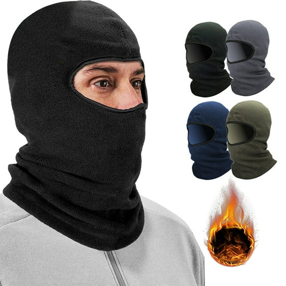 HOMEYA Ski Mask for Men Women,Soft Warm Windproof Balaclava Face Cover,UV Protector Lightweight Mask for Motorcycle Snowboard,Gray