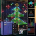 thumbnail image 1 of HOMEYA Smart 400LED Curtain Lights Color Changing RGB for Party Patio Garden Xmas Decor, 1 of 11