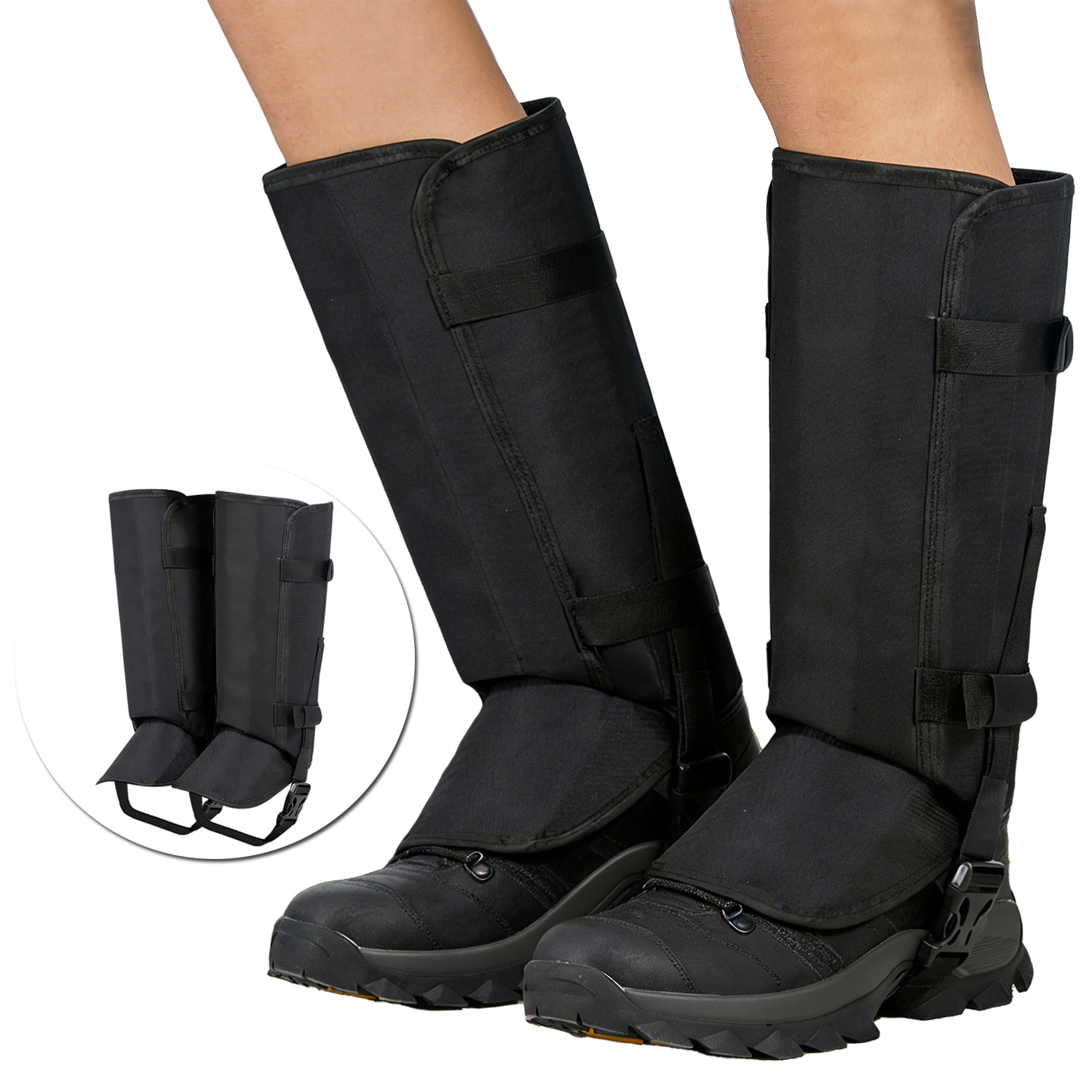 HOMEYA Snake Gaiters Leg Guards, Waterproof Snake Bite Protection Snake ...