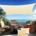 thumbnail image 1 of HOMEYA Sun Shade Sails Canopy,Waterproof Rectangle 8/12/16/20 FT Shade Sail with Free Rope,98% UV Block Outdoor Shade Canopy Sunshade for Patio Lawn Garden Carport, 1 of 8