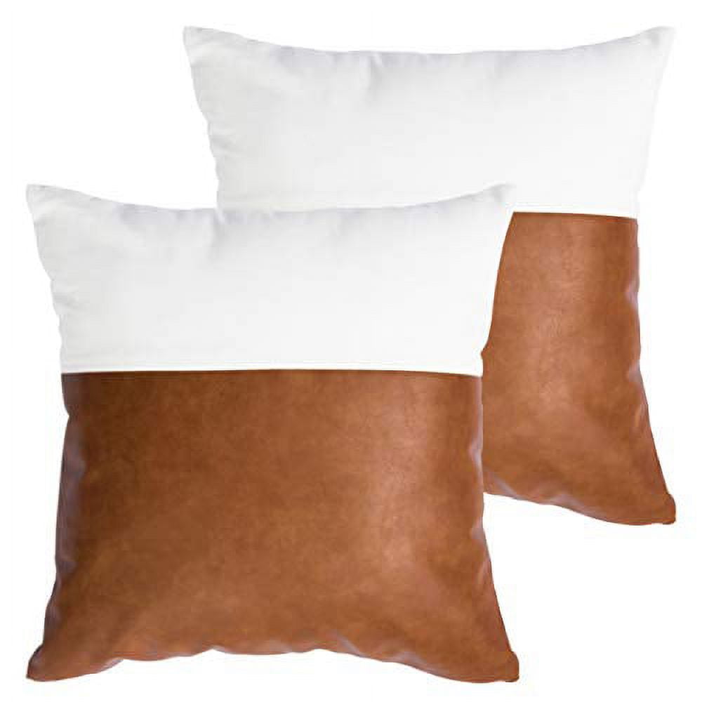 https://i5.walmartimages.com/seo/HOMFINER-Faux-Leather-100-Cotton-Decorative-Throw-Pillow-Covers-Couch-Bed-Sofa-18-x-inch-Set-2-Modern-Home-Decor-Accent-Square-Bedroom-Living-Room-Cu_6ea00cde-c26e-4b00-a876-2ec1fa7f3865.9daf035d5af0e214360fa6ce37dadefd.jpeg