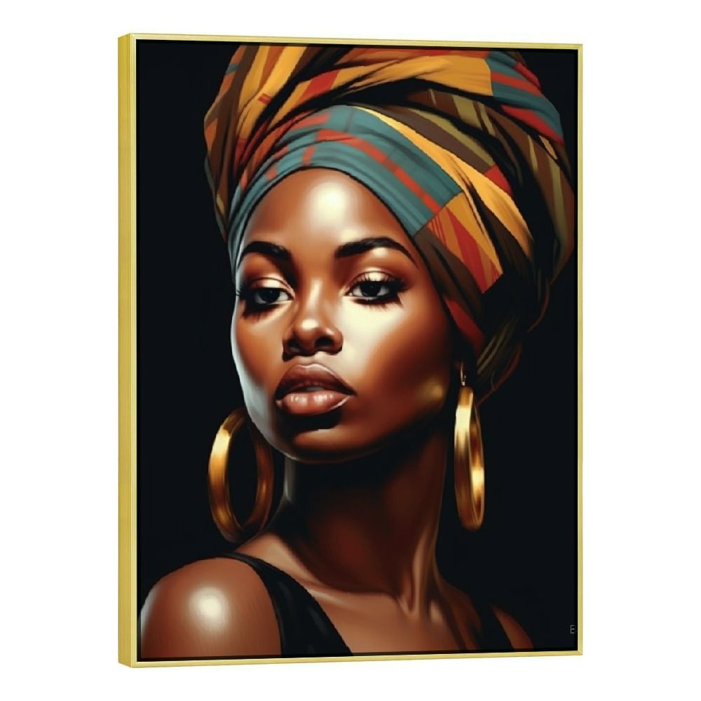 HOMICOZI African American Canvas Art Paintings,African Woman Black ...