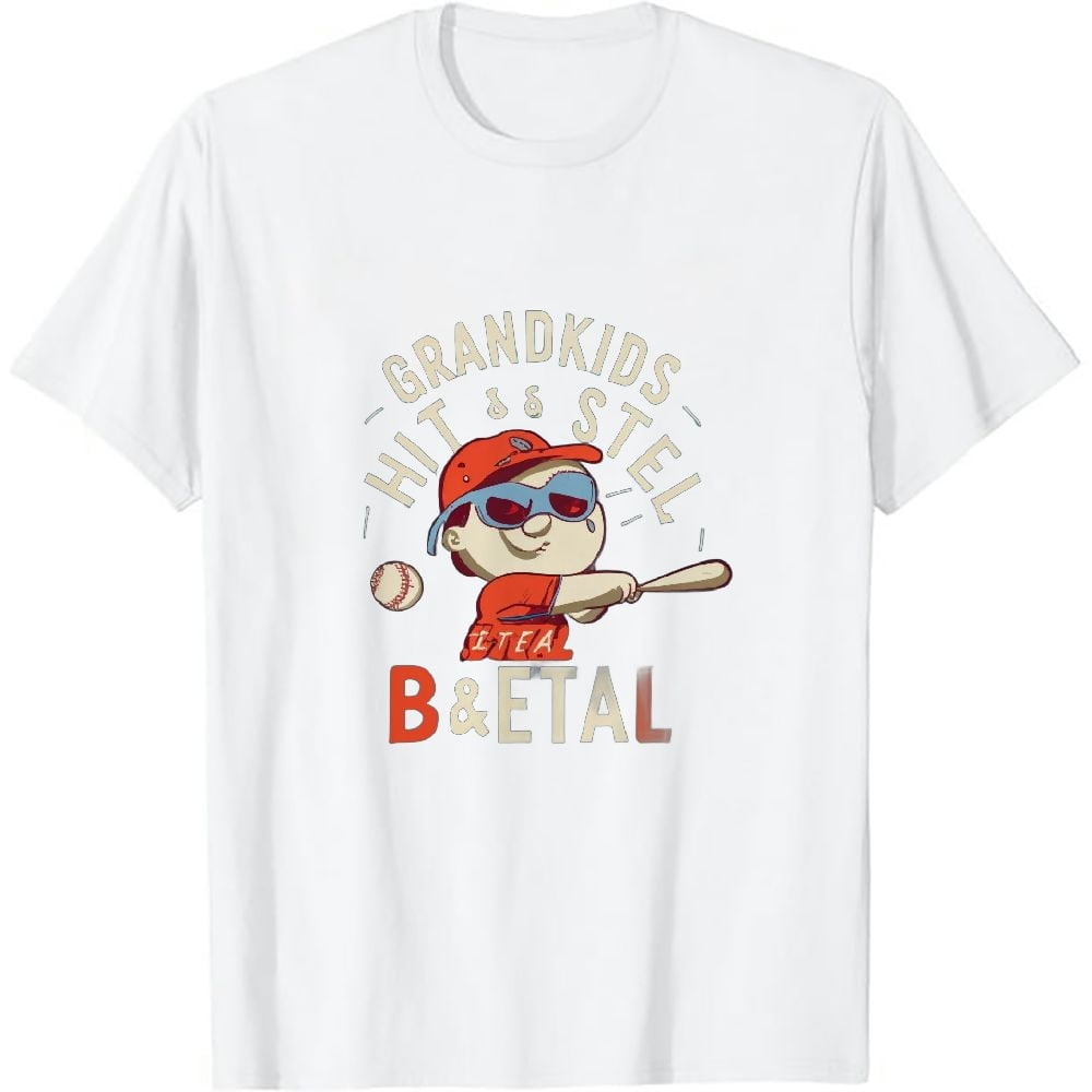 HOMICOZI COMIO My Grandkids Hit & Steal Baseball Softball Grandma T