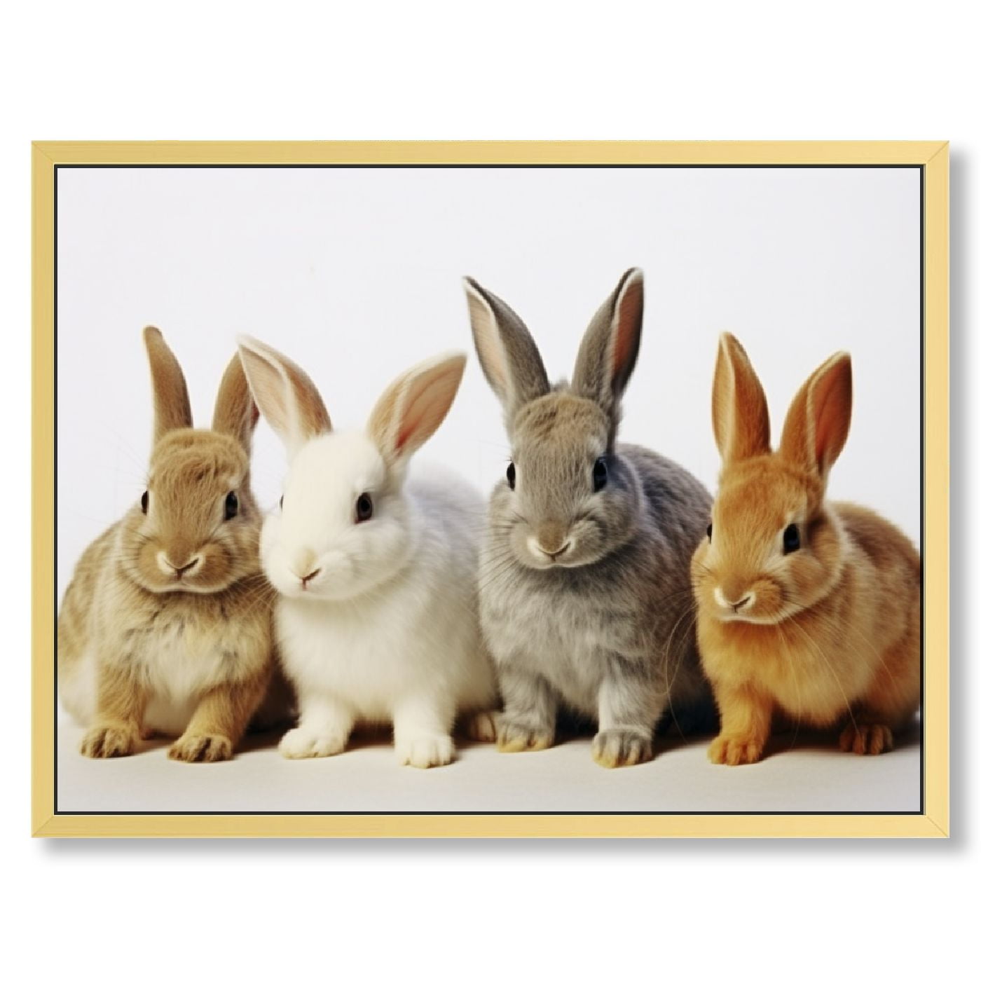 HOMICOZI CUTE BUNNY RABBITS POSTER PICTURE PHOTO PRINT Adorable Bunnies