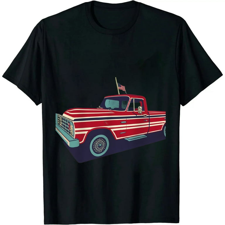 Squarebody Flag America Funny T-Shirt Squarebody Flag America Funny T-Shirt