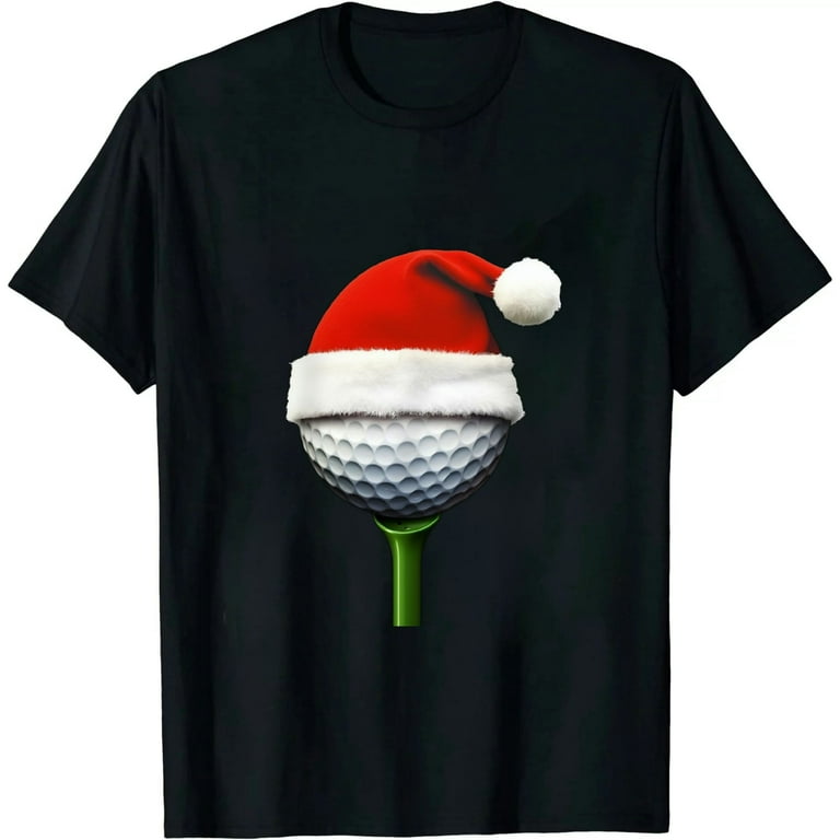 Funny Golfing Christmas Shirt Holiday Golf Ball T-Shirt Funny Golfing Christmas Shirt Holiday Golf Ball T-Shirt