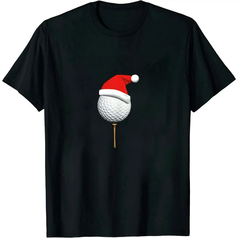 Funny Golfing Christmas Shirt Holiday Golf Ball T-Shirt Funny Golfing Christmas Shirt Holiday Golf Ball T-Shirt