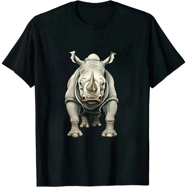 Funny Human Costume Rhino T-Shirt Funny Human Costume Rhino T-Shirt