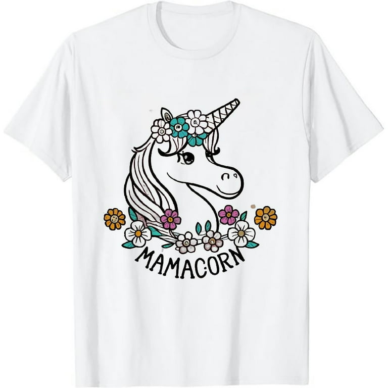 Mamacorn Mom Funny Unicorn T-Shirt For Mothers Day Gifts Mamacorn Mom Funny Unicorn T-Shirt For Mothers Day Gifts
