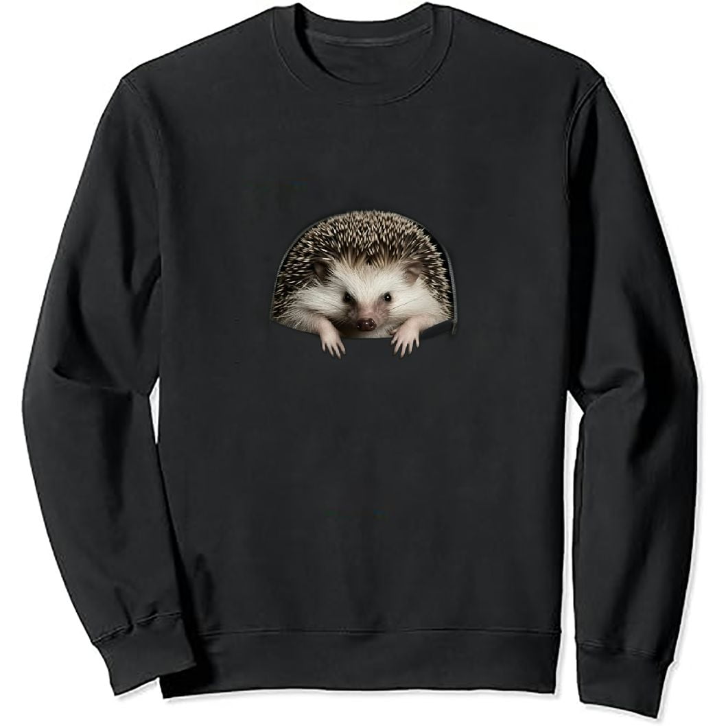 HOMICOZI Hedgehogs Clothes Animal Outfit Art Gift Hedgehog Pullover