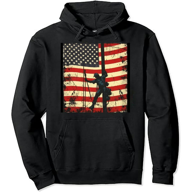 Lineman American Flag Shirt | Electric Cable Lineman Gift Lineman American Flag Shirt | Electric Cable Lineman Gift