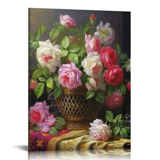 White wedding car decorated with roses flowers and pink bow. wall mural •  murals honeymoon, expensive, elegance