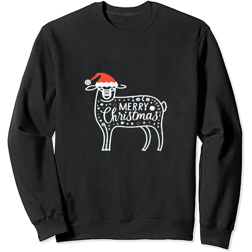 HOMICOZI Sheep Christmas Tree Lights Matching Family Santa Lambs Xmas