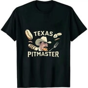 HOMICOZI Texas Pitmaster - Texas BBQ Gift Texas BBQ Lover Texan Gifts T-Shirt