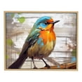 HOMICOZI Watercolor Bird Picture Canvas Wall Art Decor for Living Room