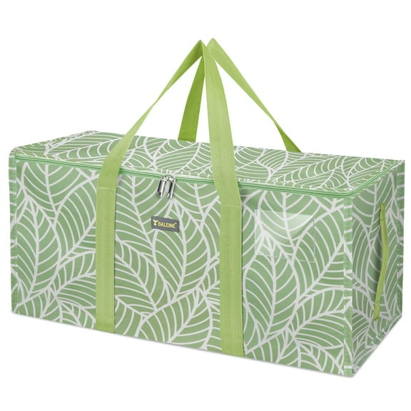 HOMLUX Extra Large Oxford Fabric Moving Bag with Zippers and Carrying Handles, Heavy-Duty Tote for Storage and Laundry