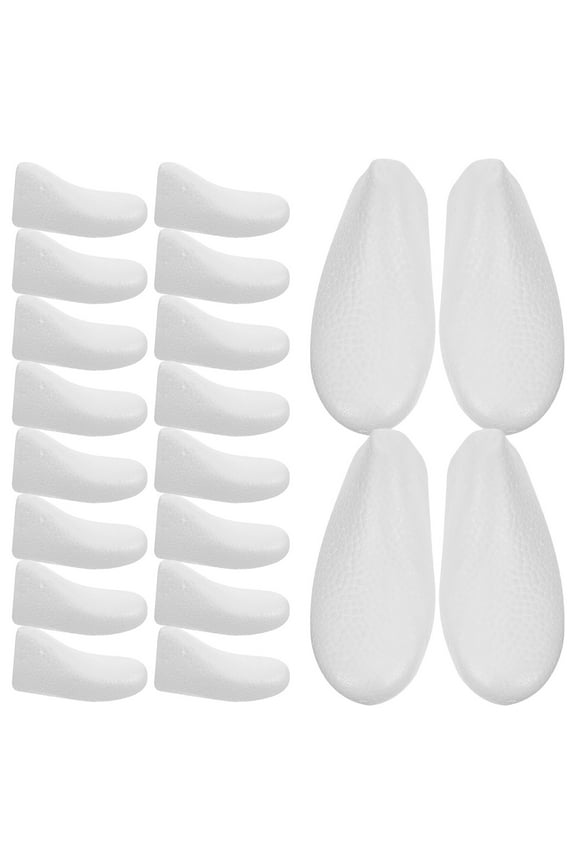 10 Pairs Soft Shoe Inserts with Disposable Design for Boot Liners and Shoe Maintenance