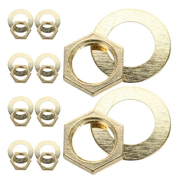 HOMOBABE 10 Sets Clock Kits for with Metal and Rubber for Timekeeping Stability