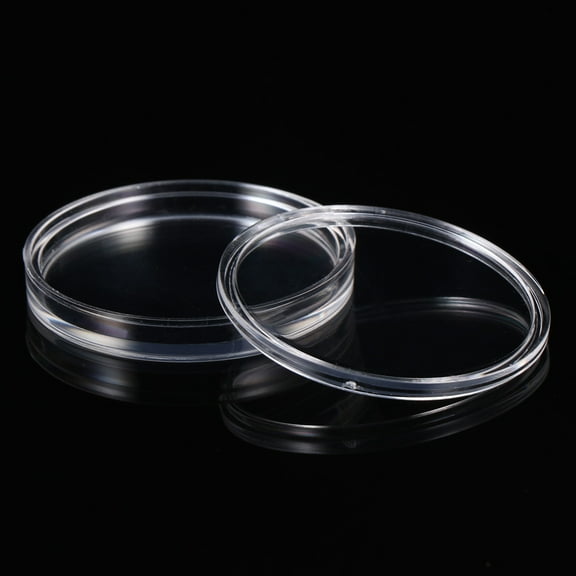 HOMOBABE 10Pcs Coin Storage Box for Collectors with Transparent Design