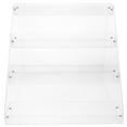 thumbnail image 1 of HOMOBABE 1Pack Transparent Retail Display Rack Collection Rack Easy Assembly Display, 1 of 8