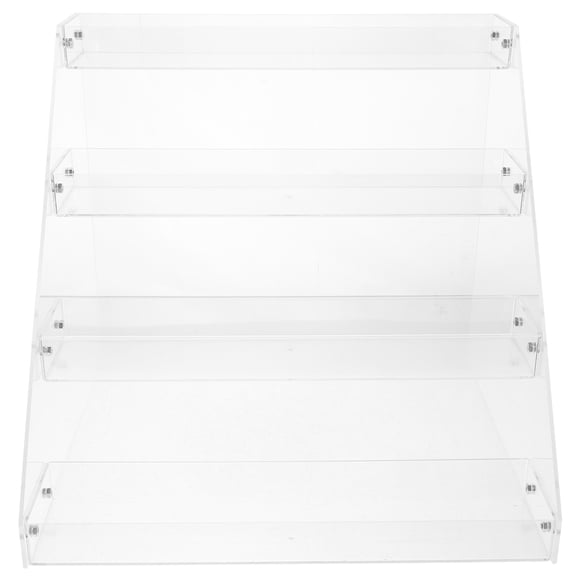 HOMOBABE 1Pack Transparent Retail Display Rack Collection Rack Easy Assembly Display