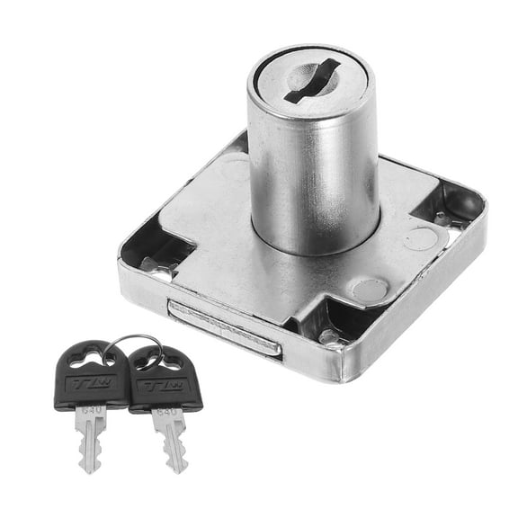 Homoyoyo Smooth Cabinet Lock with Keys for File Cabinets, Display Cabinets, Drawers, and Office Storage Security