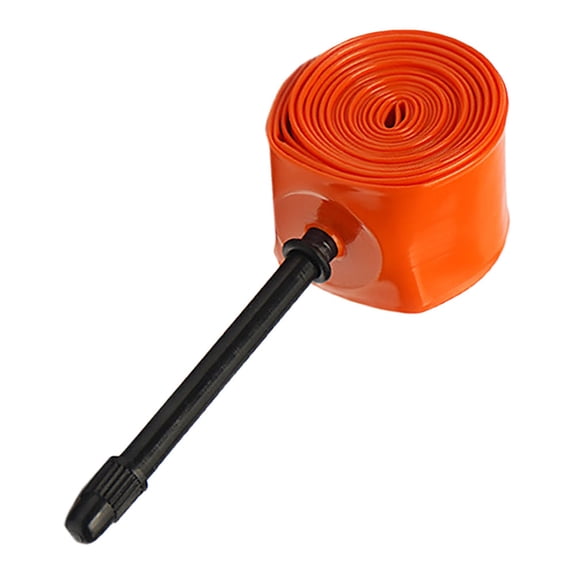 Homoyoyo Lightweight Orange TPU Inner Tubes for Road Bikes, Puncture Resistant, Shock Absorbing, Easy to Install Cycling Tubes