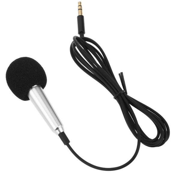 HOMOBABE Small Condenser Microphone for Phone, Portable Sound , Compact Size 7x3x3 cm, Clear Audio Capture