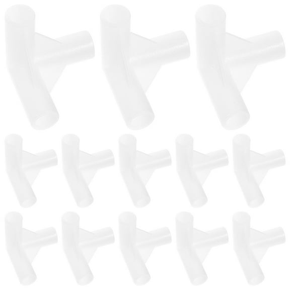 HOMOBABE 20Pcs Tent Part Accessories Plastic Canopy Connectors for Outdoor Enthusiasts and Patios 2.16X1.49X1.49in