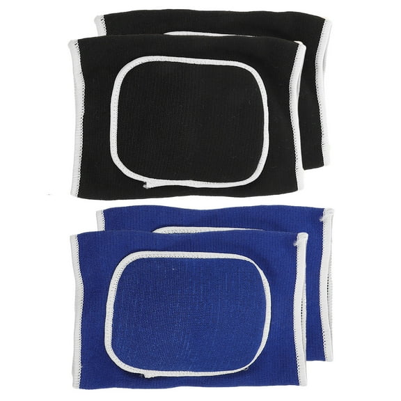 HOMOBABE 2Pairs Stretchy Knee Guards for Sports Enthusiasts Shockproof and Protective 9.1x5.1x0.4in