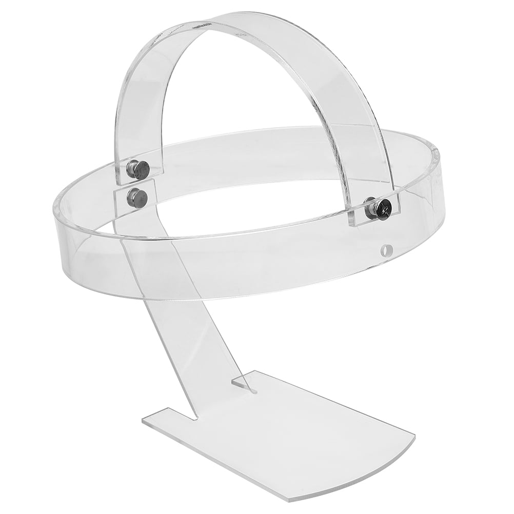 HOMOBABE 2Pcs Hat Rack Stand Clear Acrylic for Hats and Wigs Display ...