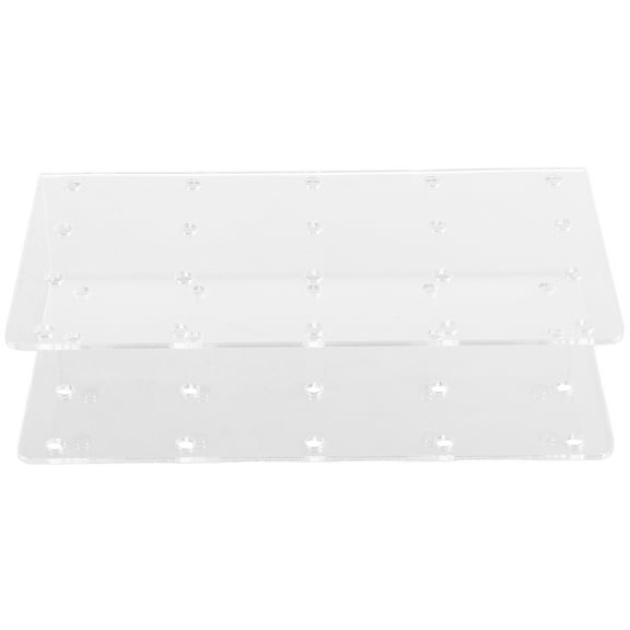 HOMOBABE 2Pcs Transparent Acrylic Lollipop Display Stand Storage Holder For Lollipop Cake Pops Families Businesses